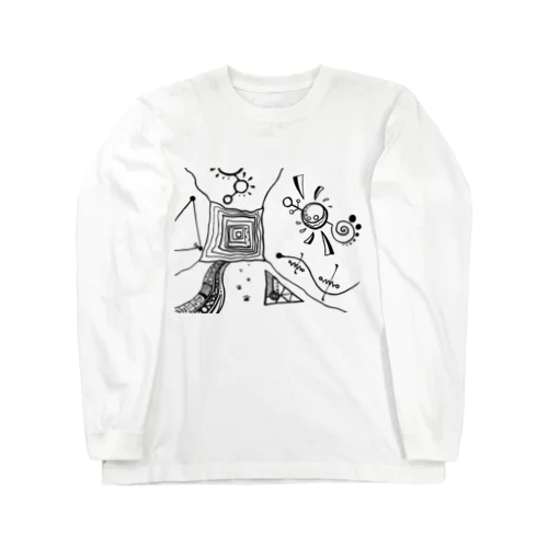 ふわふわ Long Sleeve T-Shirt