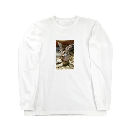 子猫シグレ Long Sleeve T-Shirt