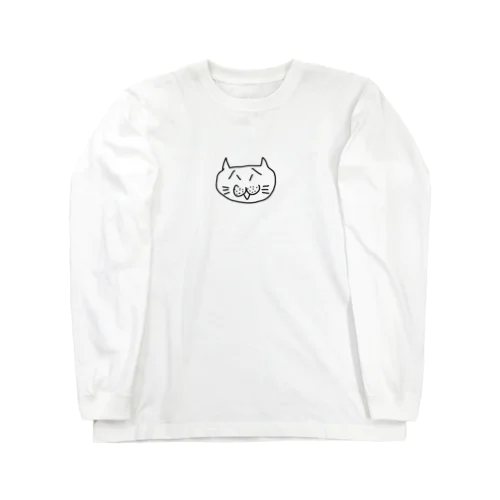 ねこのおじにゃん ロングスリーブTシャツ