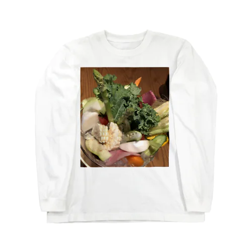 お野菜もりもり 盛り合わせ Long Sleeve T-Shirt