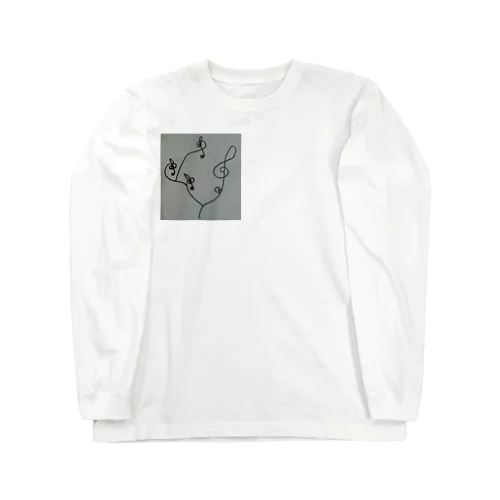 ト音記号の森 Long Sleeve T-Shirt