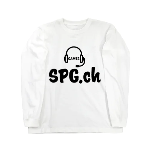 [公式]SPG.ch 黒文字 ロングスリーブTシャツ