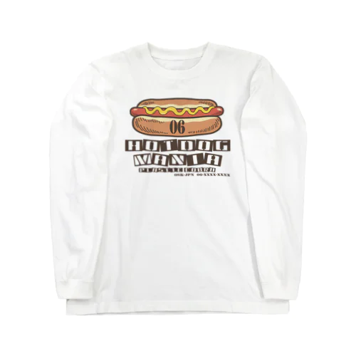 HOT DOG MANIA ロングスリーブTシャツ