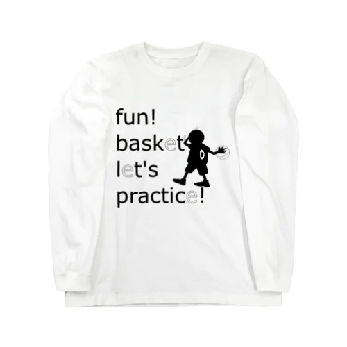 Fun! Basket Black Long Sleeve T-Shirt