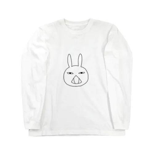 前歯うさぎ Long Sleeve T-Shirt