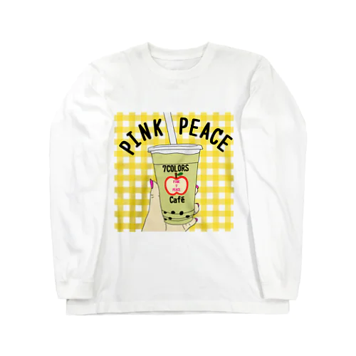 タピオカ✖️半分りんご🍎 Long Sleeve T-Shirt