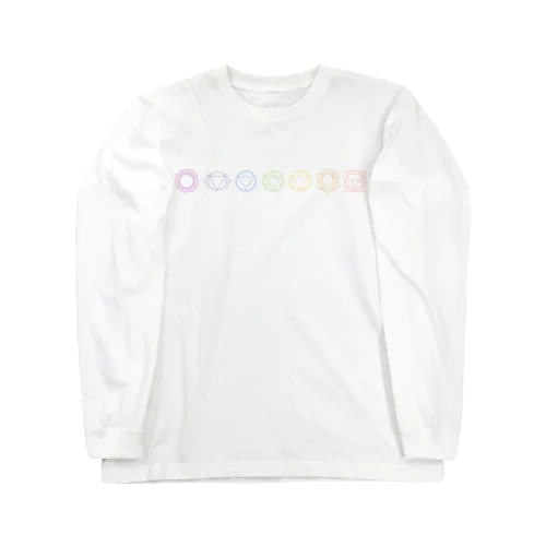 チャクラ（ヨコ） Long Sleeve T-Shirt