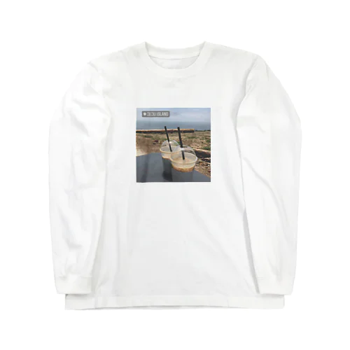 photo 〜cafe in Jeju〜 Long Sleeve T-Shirt