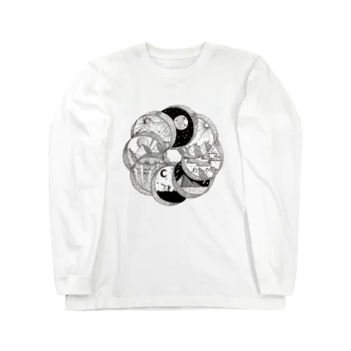 円環(circle) Long Sleeve T-Shirt