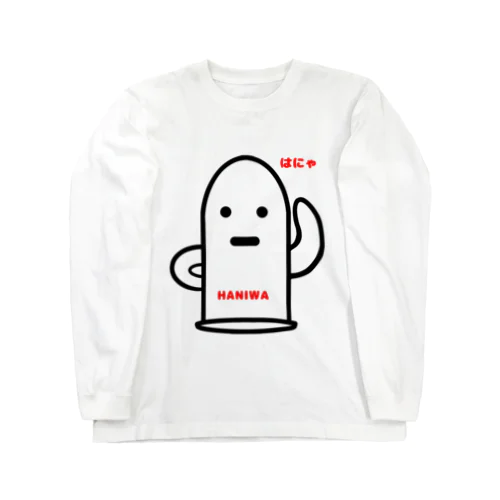 HANIWA (無表情) ロングスリーブTシャツ