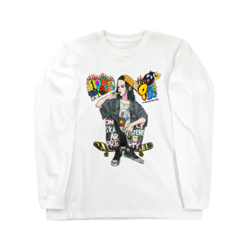 Only skaters are pretty,100NPB Long Sleeve T-Shirt