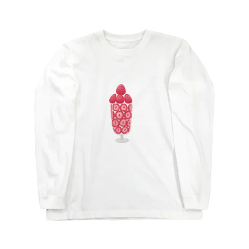 いちごパフェ Long Sleeve T-Shirt