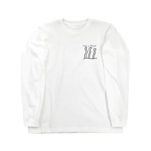 ひとやすみチンアナゴ Long Sleeve T-Shirt