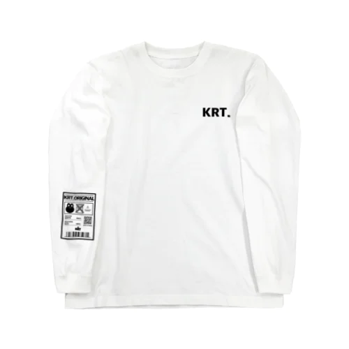 KRT.取扱表示 ロングスリーブTシャツ