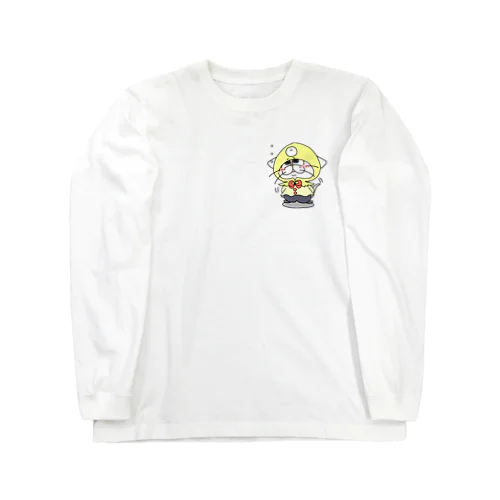 もち吉(仮)の照れ照れなグッズ Long Sleeve T-Shirt