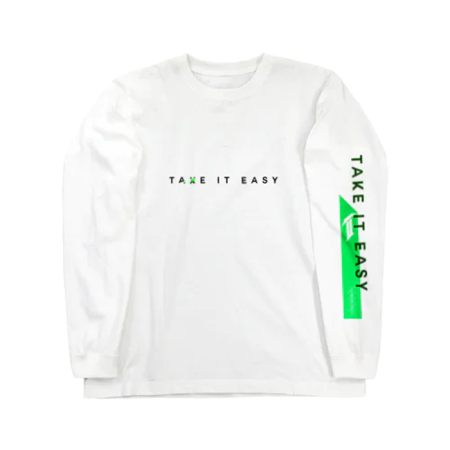 T.I.E GREEN ロングスリーブTシャツ