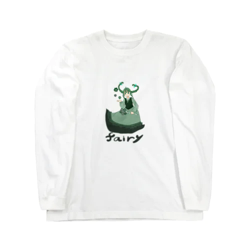 緑の妖精 ロングスリーブTシャツ