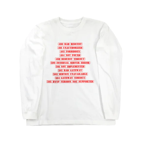 ERROR CODE Long Sleeve T-Shirt