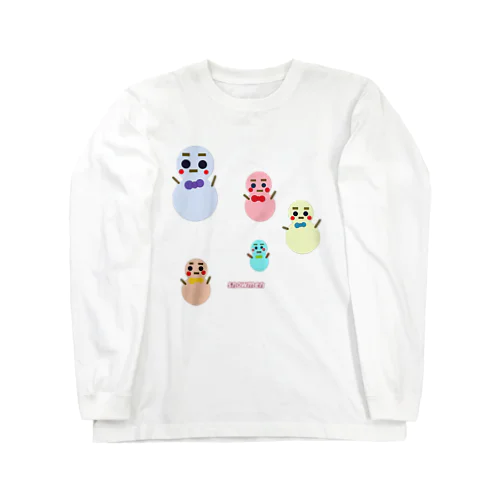 snowmen ロングスリーブTシャツ