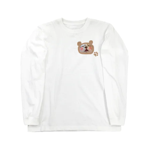 もふもふ熊さんレイくん Long Sleeve T-Shirt