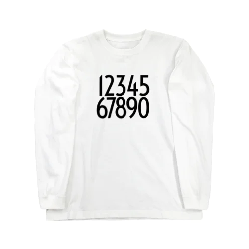 NUMBER Long Sleeve T-Shirt