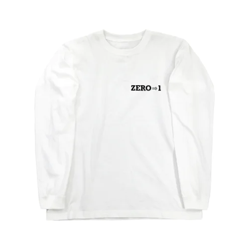  ZERO⇒1 롱 슬리브 티셔츠