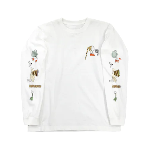 紅茶をたしなむ Long Sleeve T-Shirt