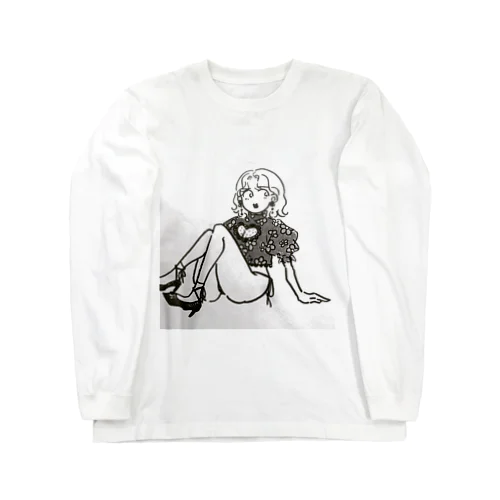 セクシーちゃん Long Sleeve T-Shirt