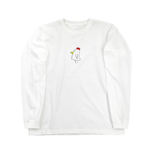 ゆるいニワトリ Long Sleeve T-Shirt