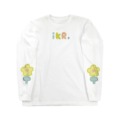 ほっこりiKR， ロングスリーブTシャツ