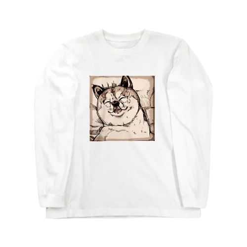 柴犬 (眠) Long Sleeve T-Shirt