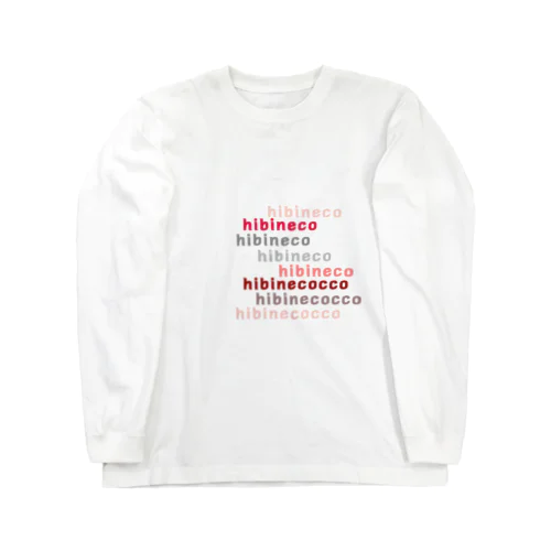 hibineco／hibinecocco ロングスリーブTシャツ