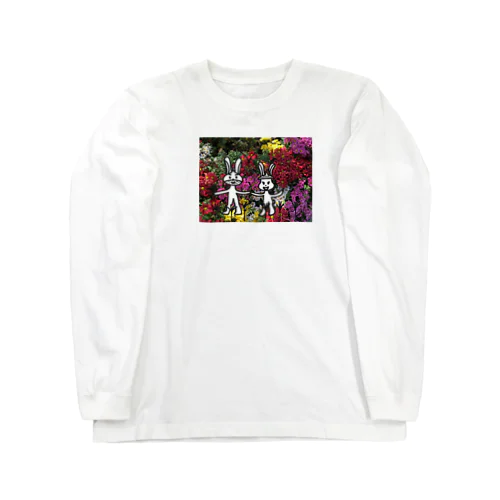 ウサ栗　秋のおデート Long Sleeve T-Shirt