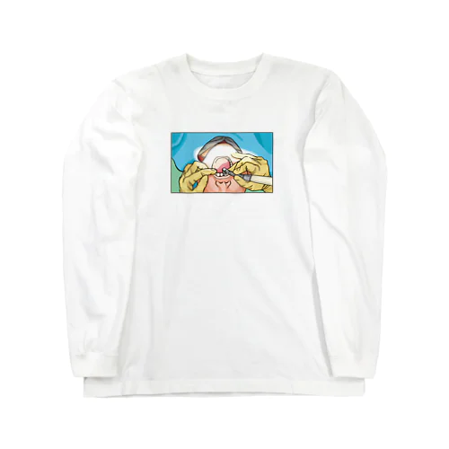 「Dentist」表裏 Long Sleeve T-Shirt