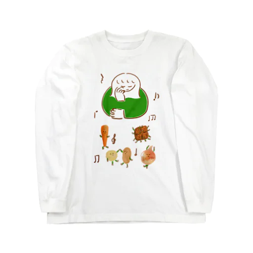 カレーダンス Long Sleeve T-Shirt