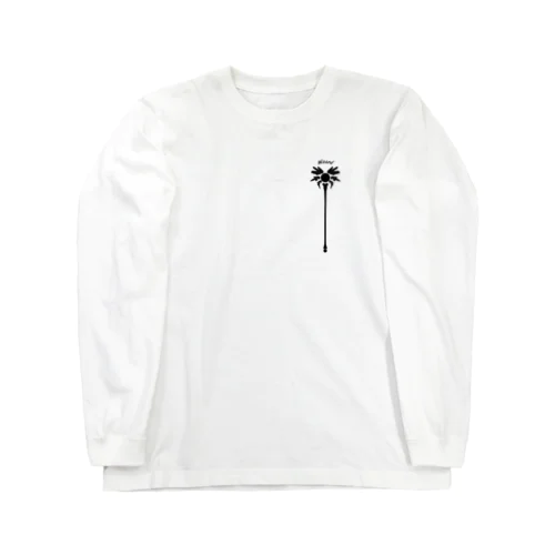 "Wizard" ウィザード_White Long Sleeve T-Shirt