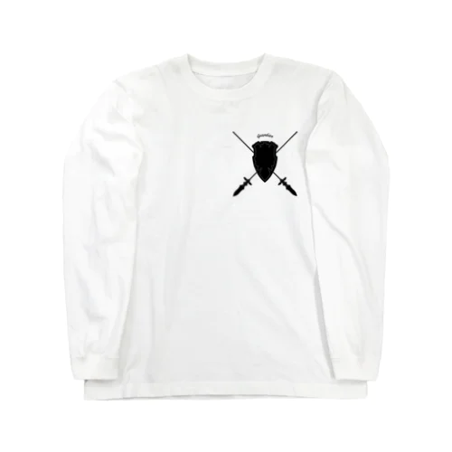 "Guardian" ガーディアン_White Long Sleeve T-Shirt