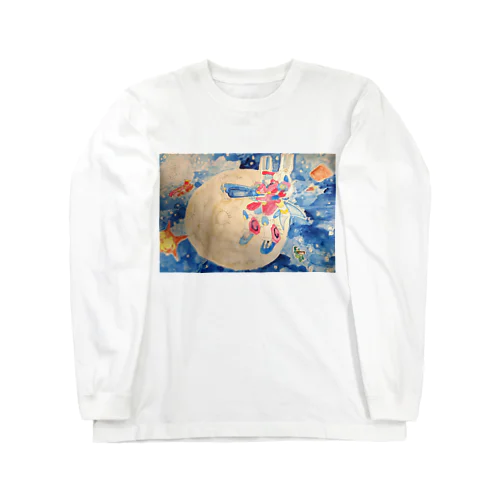 バトルスーツでのスペースウォーズ Long Sleeve T-Shirt