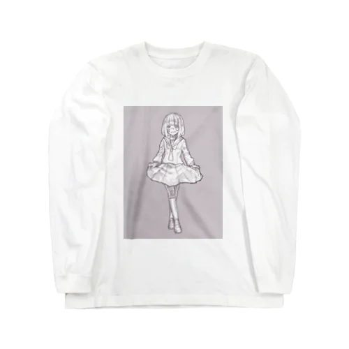 自称やみかわ系セーラー女子 Long Sleeve T-Shirt