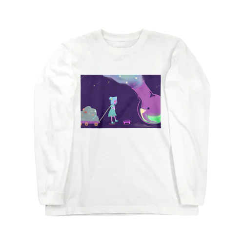 リサイクル流星群💫 ロングスリーブTシャツ