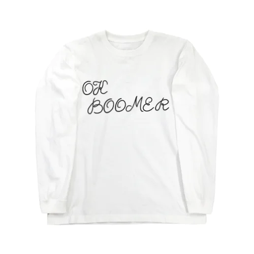 OK BOOMER ロングスリーブTシャツ