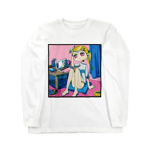 絵を描こう。 Long Sleeve T-Shirt