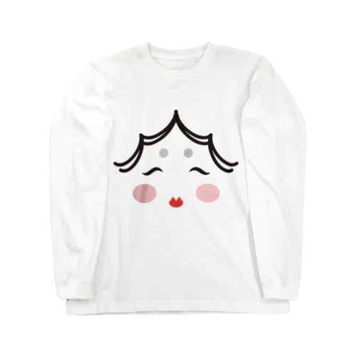 お多福 Long Sleeve T-Shirt