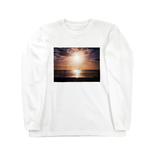 オーストラリア 風景写真 ロングスリーブTシャツ