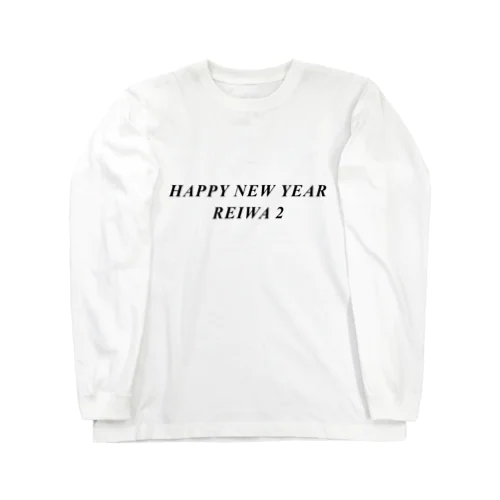 HAPPY NEW YEAR REIWA 2 ロングスリーブTシャツ