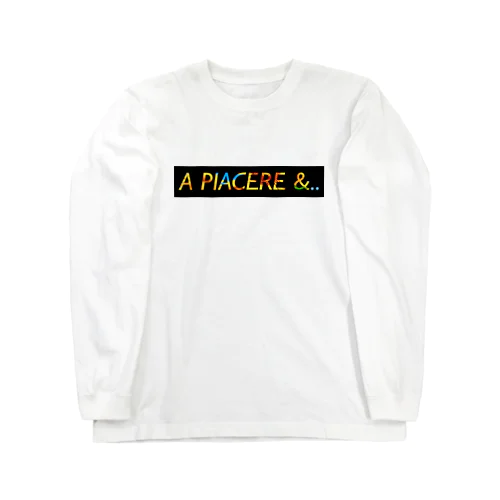 a piacere&.. ロングスリーブTシャツ