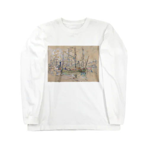 「Marseille」 Signac, Paul／Paris Musées Long Sleeve T-Shirt