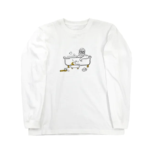 Oldman in the bath Long Sleeve T-Shirt