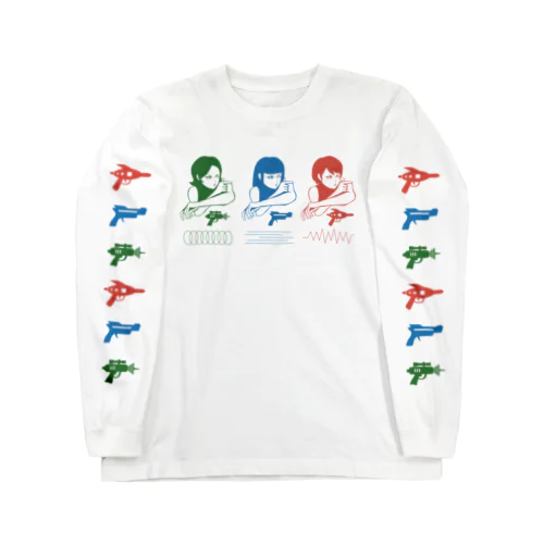 Ray Gun Girls Long Sleeve T-Shirt