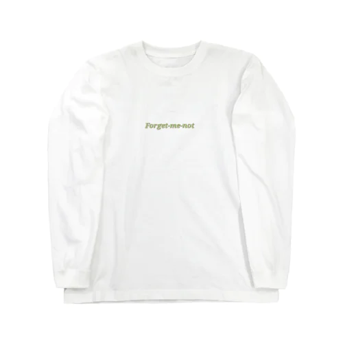 Forget-me-not(green) Long Sleeve T-Shirt